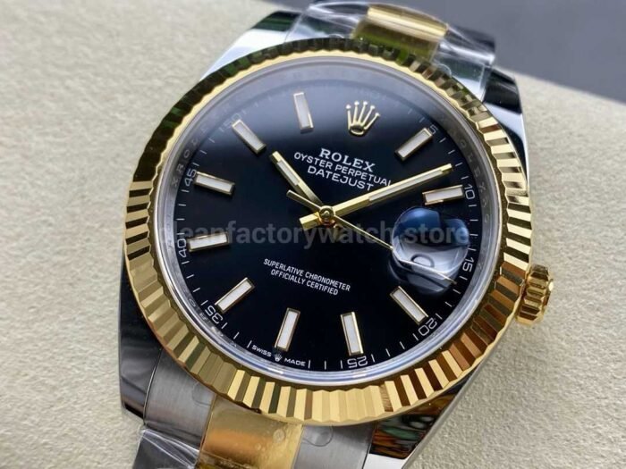 ARF Factory Counterweight Rolex Datejust 41 126333 0013 4 Super Clone Watch,Clean Factory Watch
