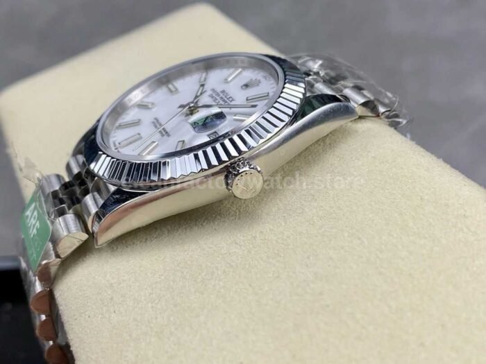 ARF Factory Rolex Datejust 126334-0010 41mm White Gold&904L White Dial Jubilee - Image 6