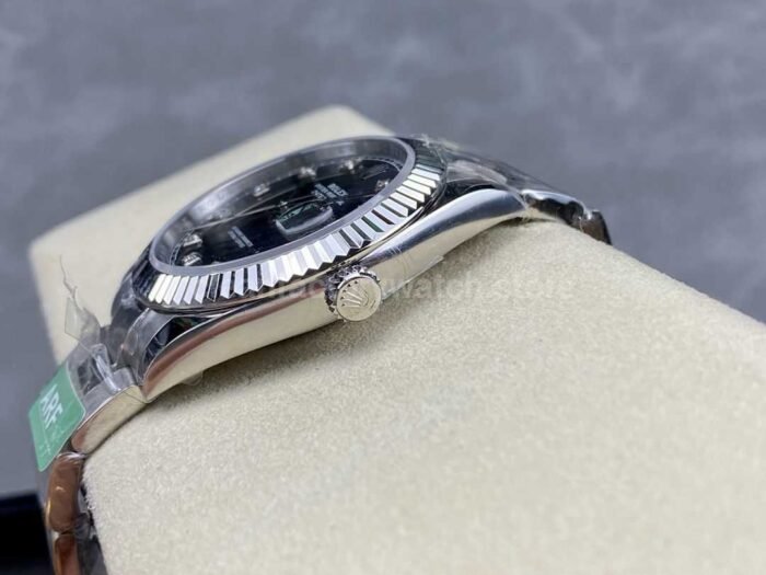 ARF Factory Rolex Datejust 126334-0011 41mm White Gold&904L Black Diamond Dial - Image 6