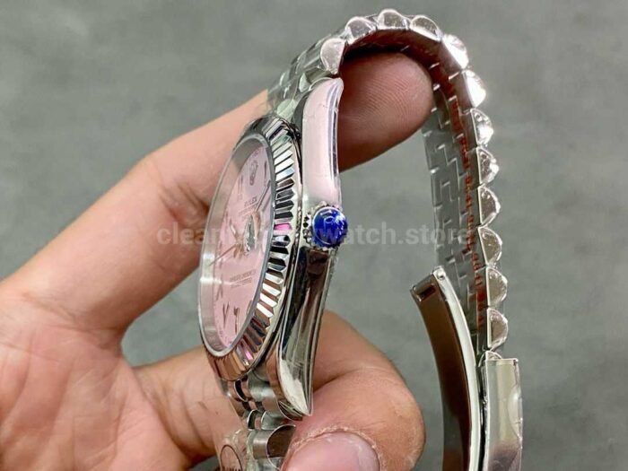 DIW Factory Rolex Datejust 126334 Limited Edition 41mm Full 904L Middle Eastern Digital Pink Dial 1 Super Clone Watch,Clean Factory Watch