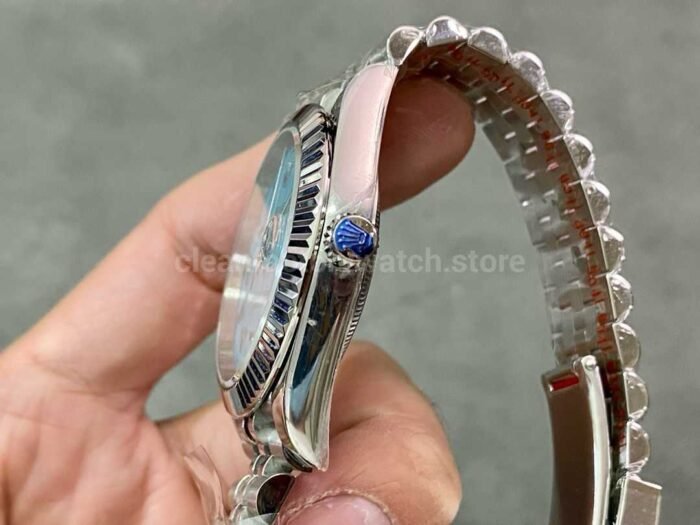DIW Factory Rolex Datejust 126334 Limited Edition 41mm Full 904L Middle Eastern Digital Sky Blue Dial 2 Super Clone Watch,Clean Factory Watch