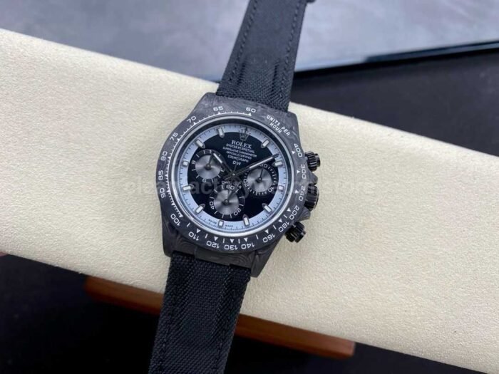 DIW Factory Rolex Daytona 116500 Limited Edition 40mm Carbon Fiber Artificial Fiber Woven Strap 4 Super Clone Watch,Clean Factory Watch