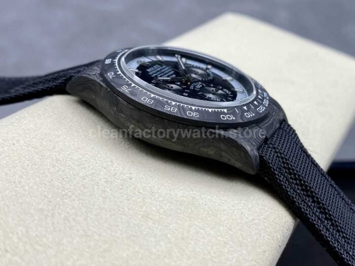 DIW Factory Rolex Daytona 116500 Limited Edition 40mm Carbon Fiber Artificial Fiber Woven Strap 5 Super Clone Watch,Clean Factory Watch