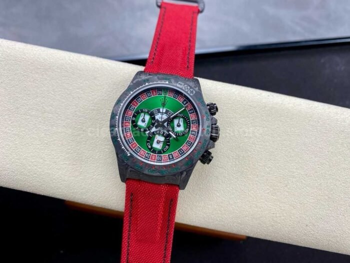 DIW Factory Rolex Daytona 116500 Limited Edition 40mm Carbon Fiber Artificial Fiber Woven Strap Casi 4 Super Clone Watch,Clean Factory Watch