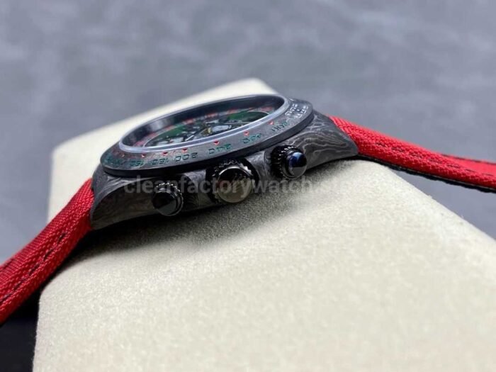 DIW Factory Rolex Daytona 116500 Limited Edition 40mm Carbon Fiber Artificial Fiber Woven Strap Casi 5 Super Clone Watch,Clean Factory Watch