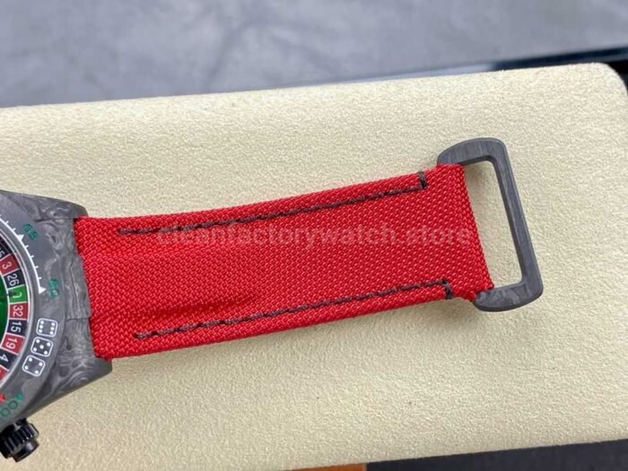 DIW Factory Rolex Daytona 116500 Limited Edition 40mm Carbon Fiber Artificial Fiber Woven Strap Casi 7 Super Clone Watch,Clean Factory Watch