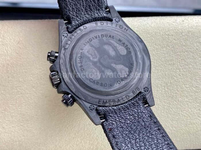 DIW Factory Rolex Daytona 116500 Limited Edition 40mm Carbon Fiber Artificial Fiber Woven Strap Color 4 Super Clone Watch,Clean Factory Watch