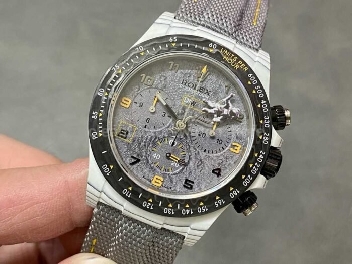 DIW Factory Rolex Daytona 116500 Limited Edition 40mm White Carbon Fiber Artifici 3 Super Clone Watch,Clean Factory Watch