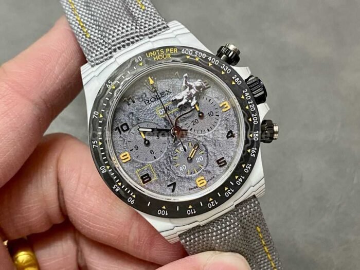 DIW Factory Rolex Daytona 116500 Limited Edition 40mm White Carbon Fiber Artifici 5 Super Clone Watch,Clean Factory Watch