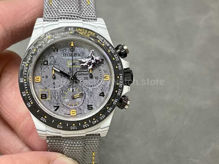 DIW Factory Rolex Daytona 116500 Limited Edition 40mm White Carbon Fiber Artifici Super Clone Watch,Clean Factory Watch