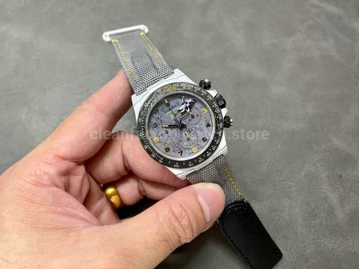 DIW Factory Rolex Daytona 116500 Limited Edition 40mm White Carbon Fiber Artifici 8 Super Clone Watch,Clean Factory Watch