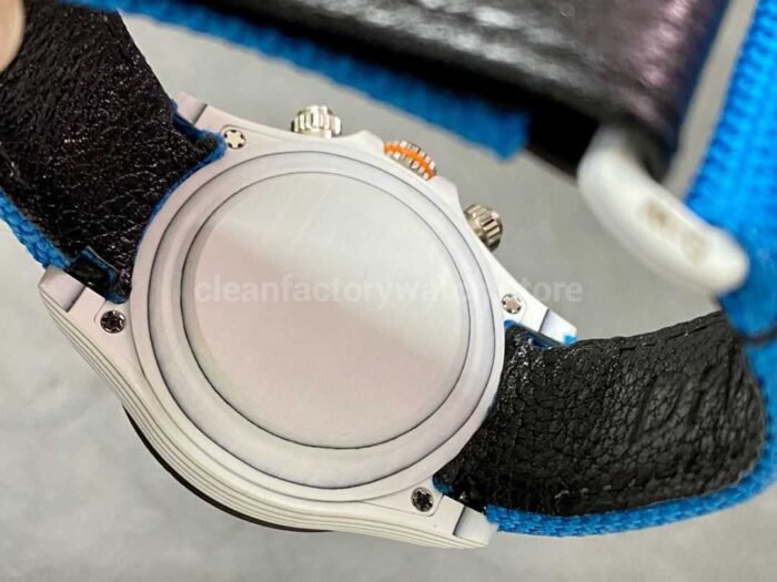 DIW Factory Rolex Daytona 116500 Limited Edition 40mm White Carbon Fiber Artificial Fiber Woven 5 Super Clone Watch,Clean Factory Watch
