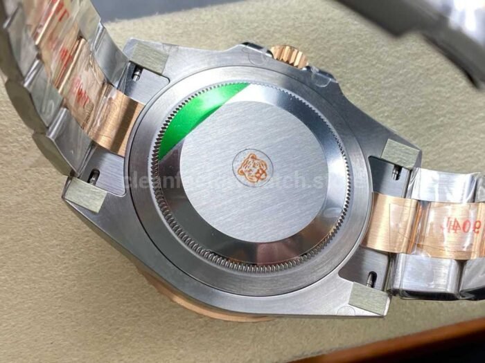 EWE Factory Rolex Rootbeer GMT-MASTER II 126711CHNR-0002 40mm Half Rose Gold Black Dial - Image 8