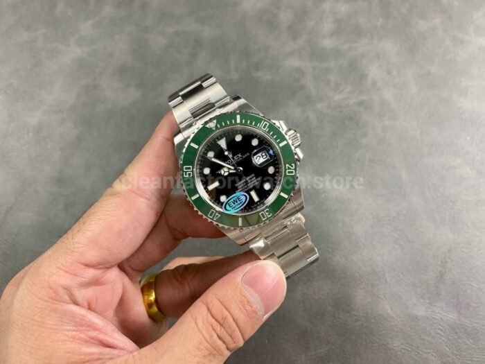 EWE Factory Rolex Starbucks Submariner Date 126610LV 41mm Full 904L Black Dial 1 Super Clone Watch,Clean Factory Watch