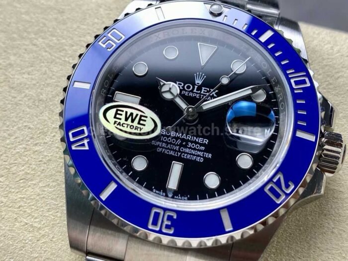 EWE Factory Rolex Submariner Date 126619LB 41mm Full White Gold Black Dial 2 Super Clone Watch,Clean Factory Watch