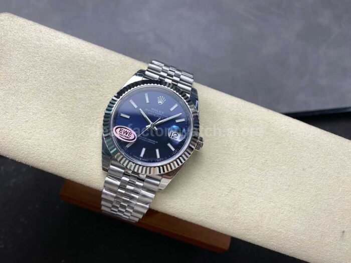 EWE Factory Rolex Datejust 126334-0002 41mm Full 904L Blue Dial Jubilee - Image 4
