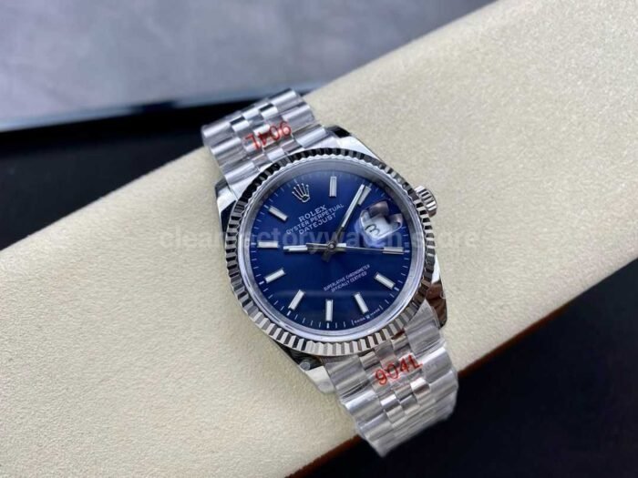 Replica Watch Rolex Datejust 126234-0017 36mm Full 904L Blue Dial Jubilee - Image 4