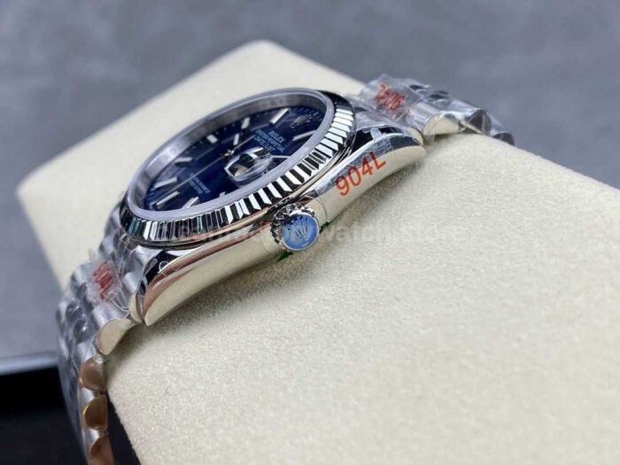 Replica Watch Rolex Datejust 126234-0017 36mm Full 904L Blue Dial Jubilee - Image 7