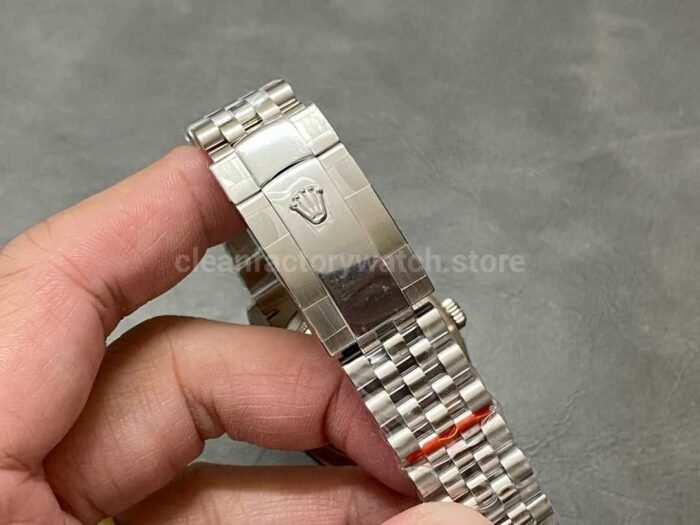 GM Factory Rolex Datejust 126234 0025 36mm Full 904L Roman Numerals White Dial Jubilee 2 Super Clone Watch,Clean Factory Watch
