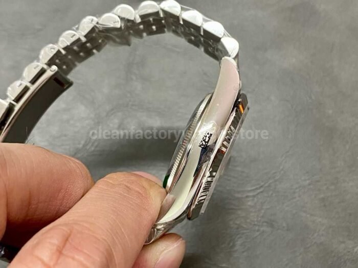 GM Factory Rolex Datejust 126234 0025 36mm Full 904L Roman Numerals White Dial Jubilee 3 Super Clone Watch,Clean Factory Watch