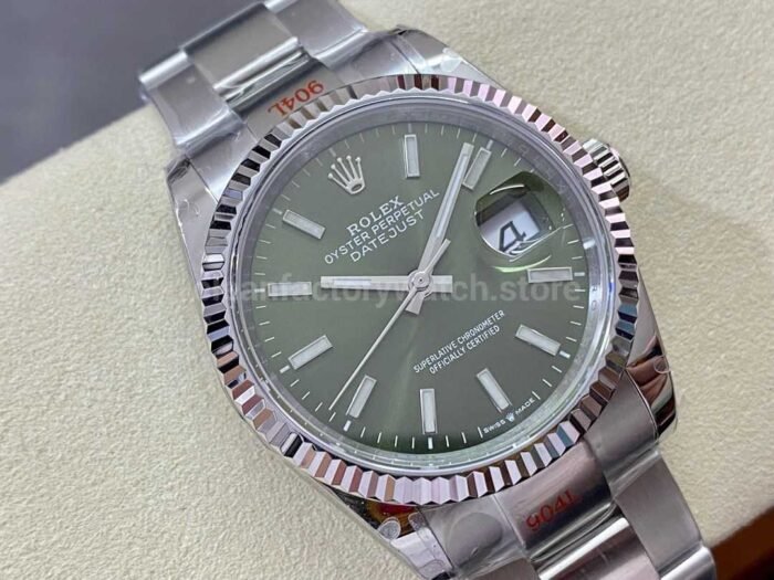 GM Factory Rolex Datejust 126234-0052 36mm Full 904L Green Dial - Image 2