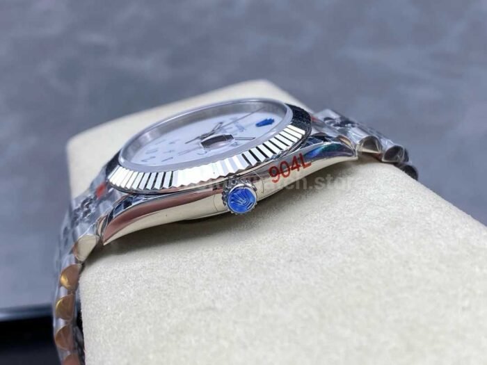 GM Factory Rolex Datejust Who Cares Im Afready Pate 126334 41mm Full 904L White Dial 8 Super Clone Watch,Clean Factory Watch