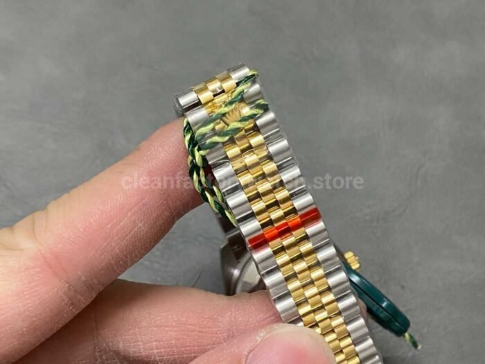 GS Factory Rolex Datejust 278273 0002 31MM Half Gold Roman Number White Dial Jubilee 2 Super Clone Watch,Clean Factory Watch