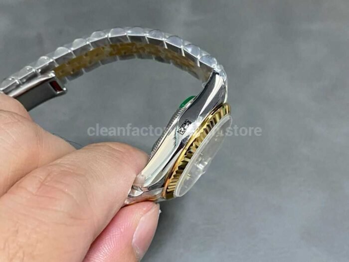 GS Factory Rolex Datejust 278273 0028 31MM Half Gold Diamond Mop White Mother Of Pearl Dial J 5 Super Clone Watch,Clean Factory Watch