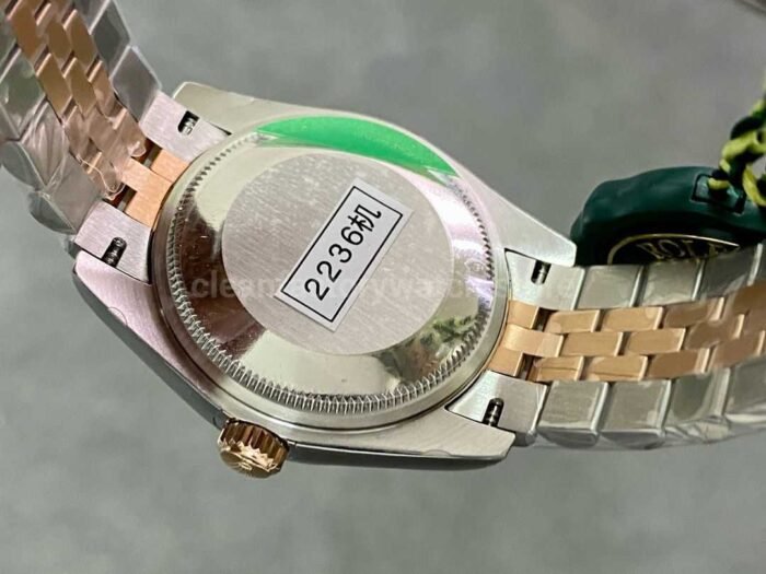 GS Factory Rolex Datejust 278273 0030 31MM Half Gold Diamond Mop Green Dial Jubilee 9 Super Clone Watch,Clean Factory Watch