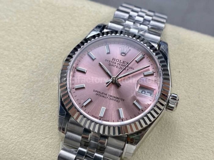 GS Factory Rolex Datejust 278274-0014 31MM Full 904L Pink Dial Jubilee - Image 3