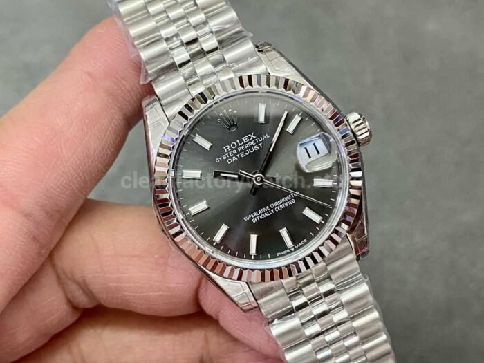 GS Factory Rolex Datejust 278274-0016 31MM Full 904L Grey Dial Jubilee - Image 2
