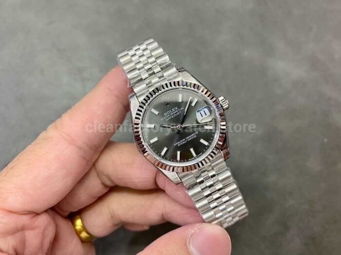 GS Factory Rolex Datejust 278274-0016 31MM Full 904L Grey Dial Jubilee - Image 4