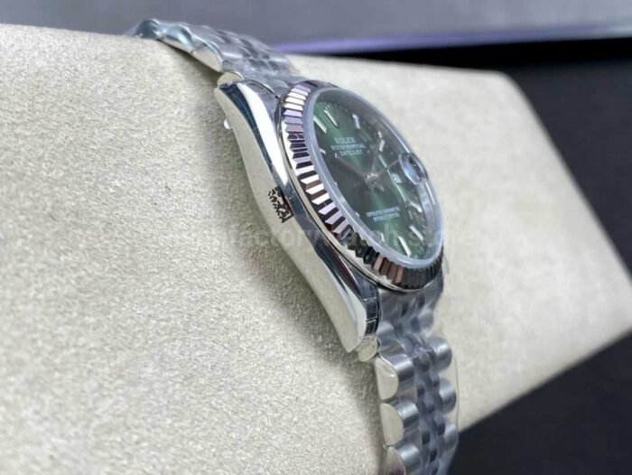 GS Factory Rolex Datejust 278274-0018 31MM Full 904L Mint Green Dial Jubilee - Image 6