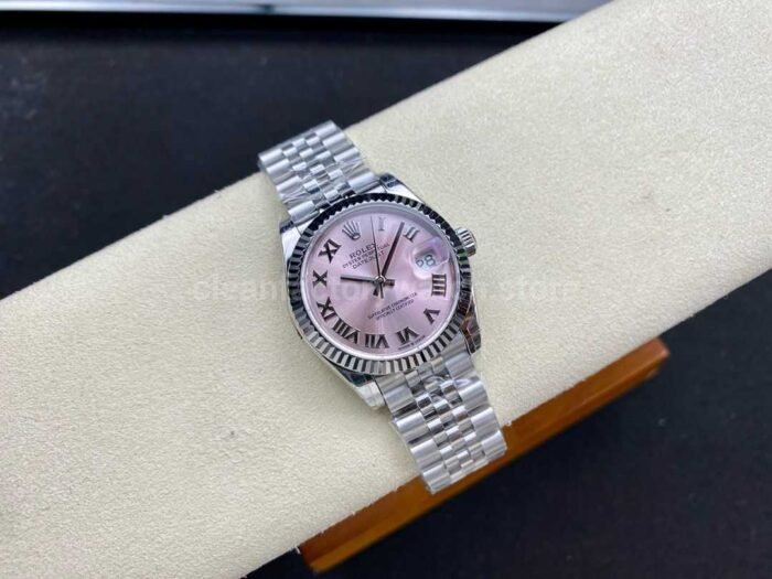 GS Factory Rolex Datejust 278274-0020 31MM Full 904L Roman Number Pink Dial Jubilee - Image 4
