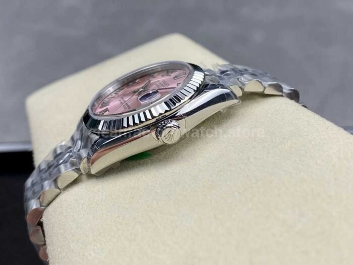 GS Factory Rolex Datejust 278274-0020 31MM Full 904L Roman Number Pink Dial Jubilee - Image 7