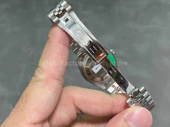 GS Factory Rolex Datejust 278274-0022 31MM Full 904L Roman Number Grey Dial Jubilee - Image 7