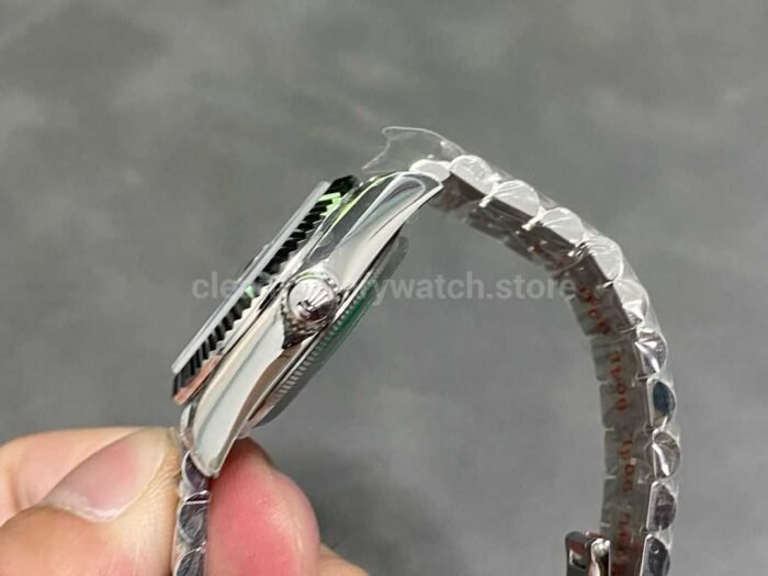 GS Factory Rolex Datejust 278274-0024 31MM Full 904L Roman Number&Diamond Mop Pink Dial Jubilee - Image 6