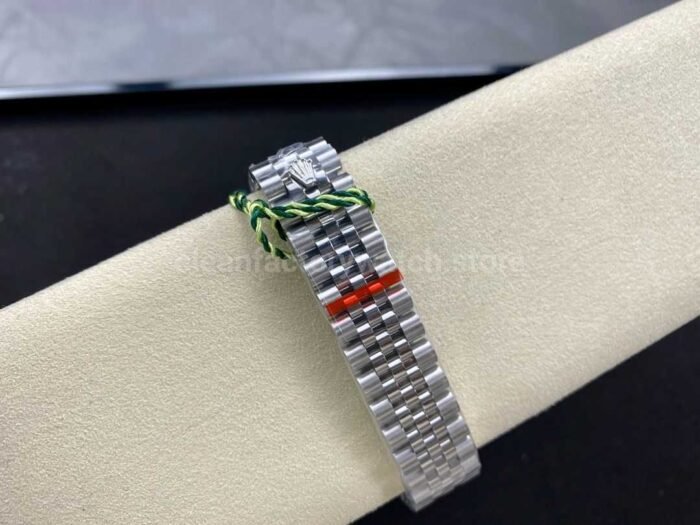 GS Factory Rolex Datejust 278384RBR-0030 31MM Diamond Bezel Roman Number&Diamond Aubergine Purple Dial Jubilee - Image 6