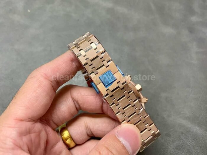 IPF Factory Audemars Piguet Royal Oak Chronograph 26239OR.OO .D821CR.01 41mm Full Rose 4 Super Clone Watch,Clean Factory Watch