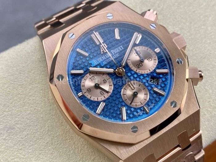 IPF Factory Audemars Piguet Royal Oak Chronograph 26331OR.OO .1220OR.01 41mm Full Rose G 5 Super Clone Watch,Clean Factory Watch