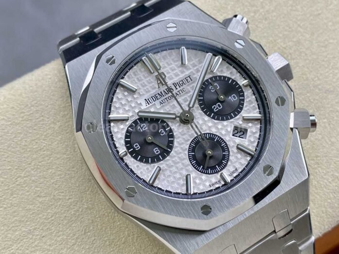 IPF Factory Audemars Piguet Royal Oak Chronograph 26331ST.OO .1220ST.03 41mm Full Steel Si Super Clone Watch,Clean Factory Watch