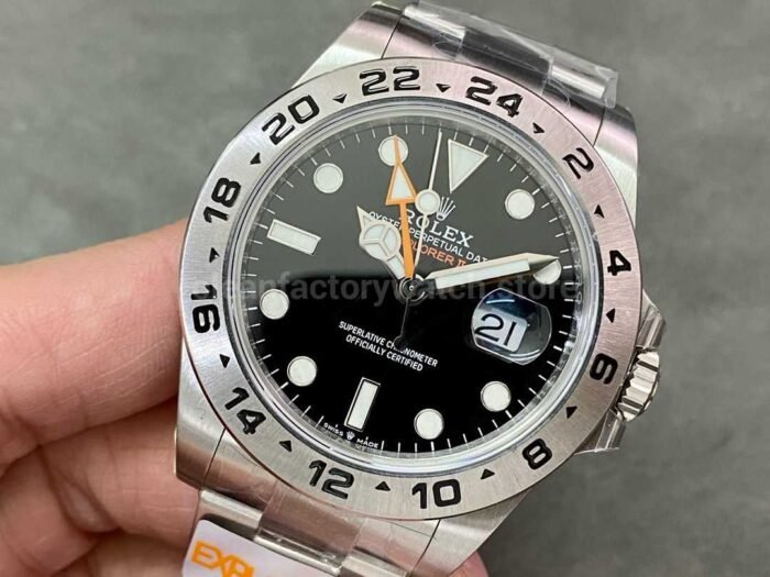 JVS Factory Rolex Explorer II 226570 0002 42mm Full 904L Black Dial 4 Super Clone Watch,Clean Factory Watch