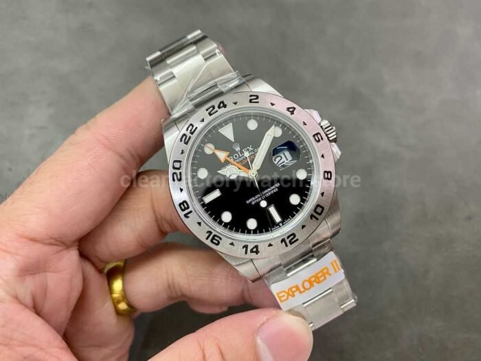 JVS Factory Rolex Explorer II 226570 0002 42mm Full 904L Black Dial 8 Super Clone Watch,Clean Factory Watch