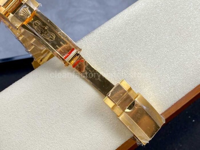 KF Factory Rolex GMT Master II 116718LN 40mm Full Gold Green Dial 2 Super Clone Watch,Clean Factory Watch
