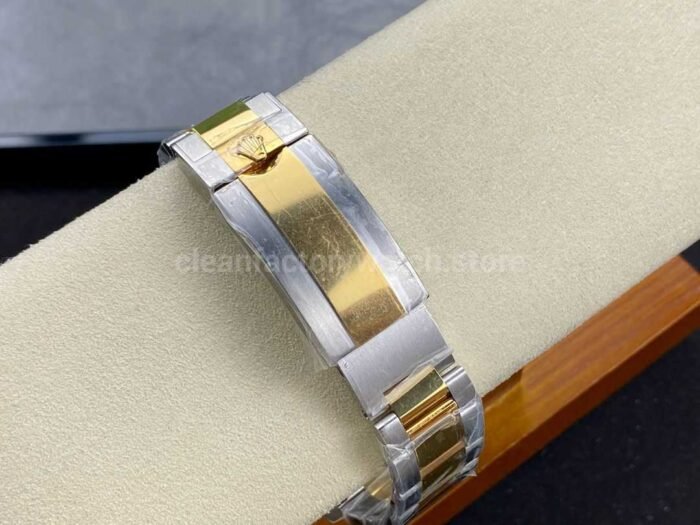 KF Factory Rolex Sea Dweller 126603 43mm Half Gold Black Dial 1 Super Clone Watch,Clean Factory Watch