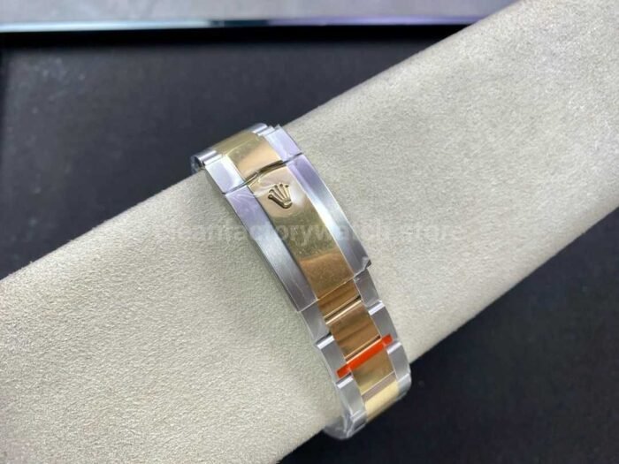 Noob Factory Rolex Sky Dweller 336933 0001 42mm Half Yellow Gold Champagne Dial 8 Super Clone Watch,Clean Factory Watch