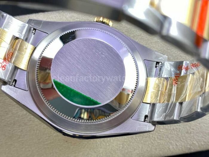 Noob Factory Rolex Sky Dweller 336933 0001 42mm Half Yellow Gold Champagne Dial 9 Super Clone Watch,Clean Factory Watch