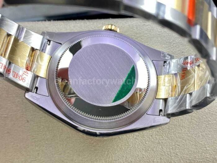 Noob Factory Rolex Sky Dweller 336933 0003 42mm Half Yellow Gold Black Dial 2 Super Clone Watch,Clean Factory Watch