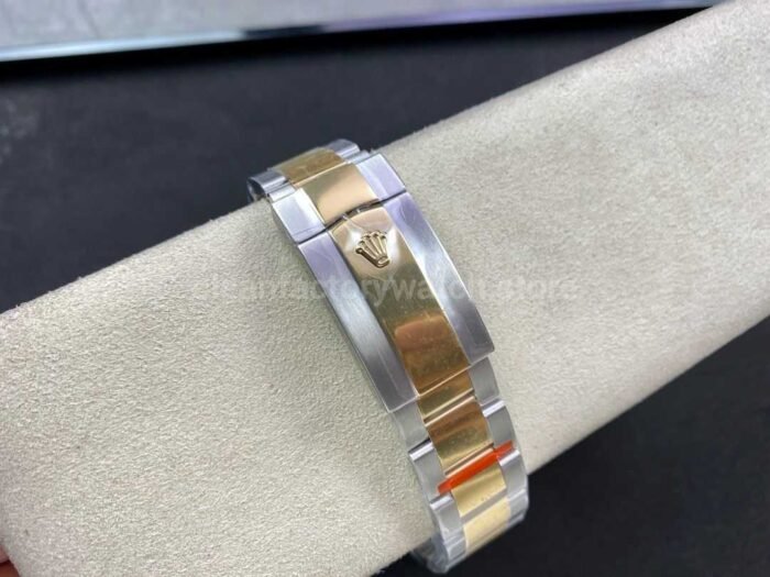 Noob Factory Rolex Sky Dweller 336933 0003 42mm Half Yellow Gold Black Dial 9 Super Clone Watch,Clean Factory Watch