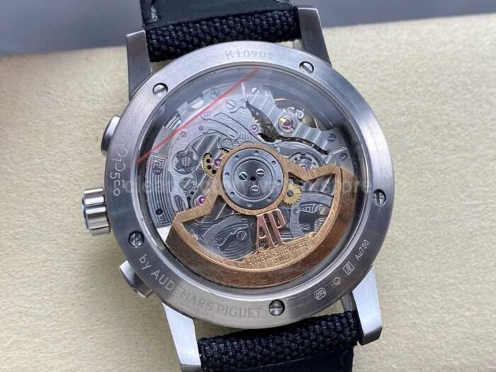 OMF Factory Audemars Piguet Code 11.59 26393BCOOA002KB01 41mm Steel Canvas Strap Blue Dial 1 Super Clone Watch,Clean Factory Watch